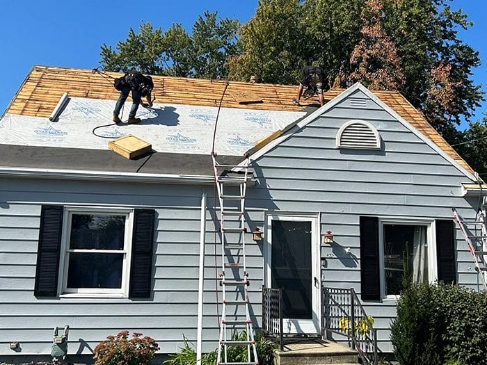 Benefits-of-Roof-Replacement-in-Bay-Village-700x525-1 New Roof Being Installed on a Home